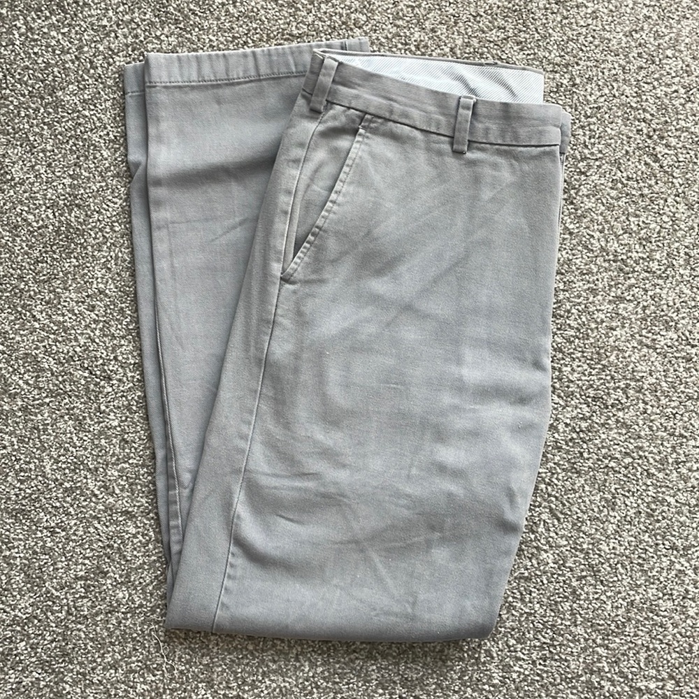 Gray chinos